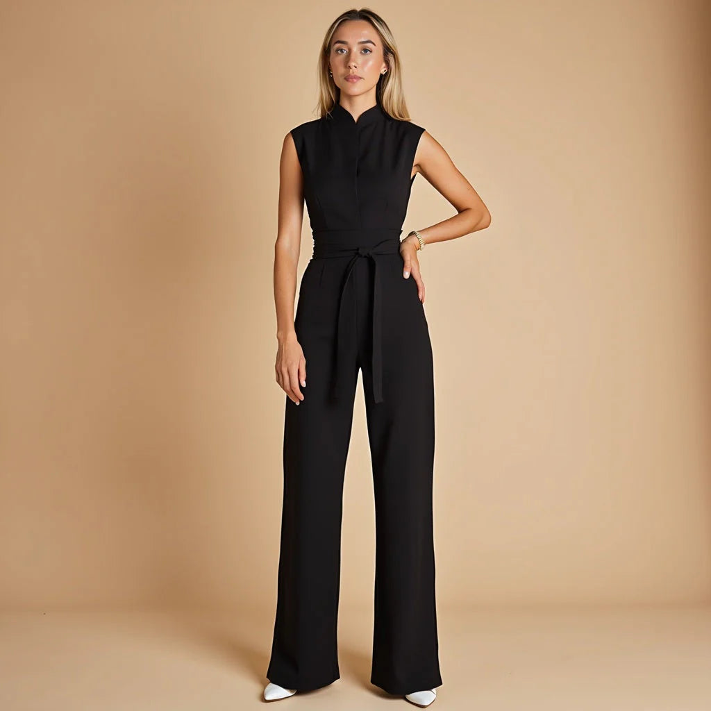 Emma | Ermeløs Jumpsuit med Eleganse & Komfort