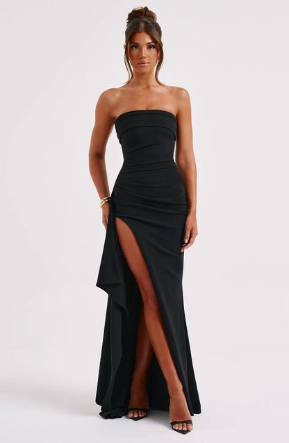 ZIPPORAH - SEXY STRAPLESS SPLIT JURK